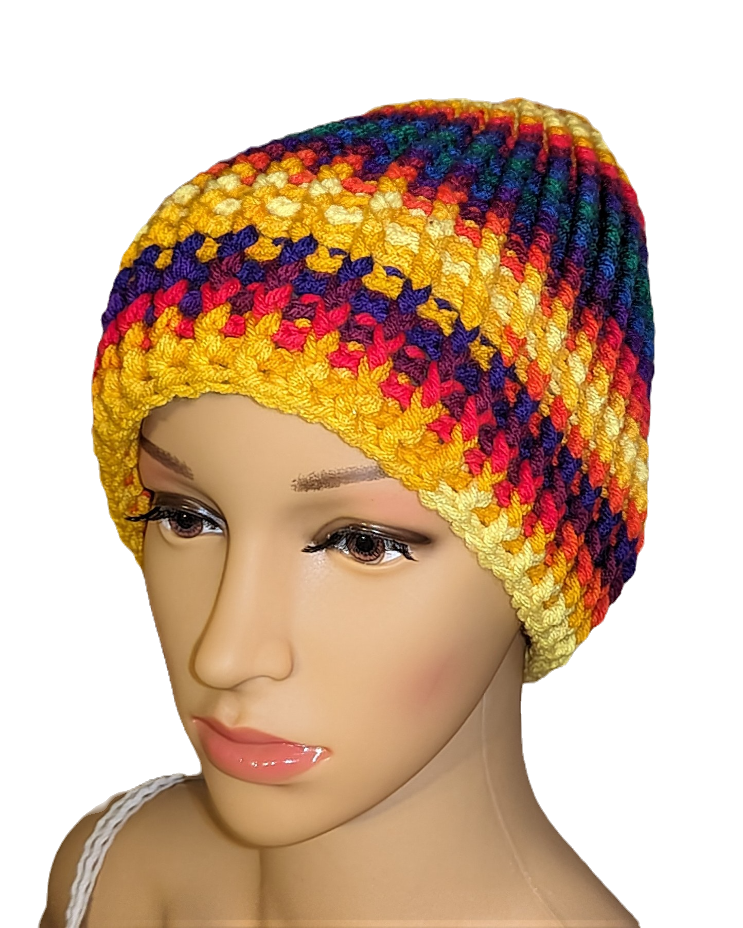 Stretchy beanie hat image 1